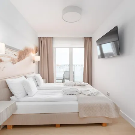 Апартаменты Polanki Aqua 3-pokojowy -premium- Family - Baseny, Wellness I Blisko Morza Garage & Pool Access Колобжег
