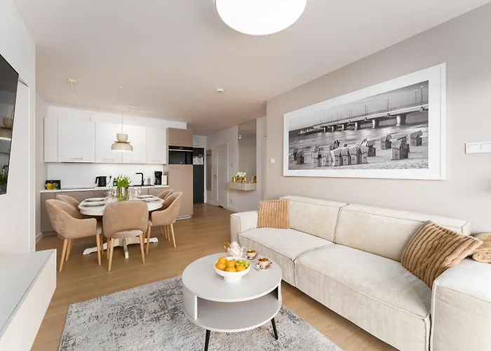 Lägenhet Polanki Aqua 3-pokojowy -premium - Baseny, Wellness I Blisko Morza Garaz *