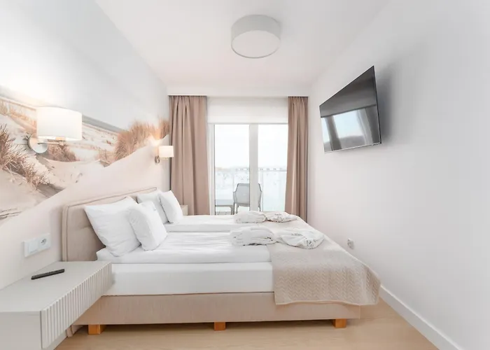 Lägenhet Polanki Aqua 3-pokojowy -premium - Baseny, Wellness I Blisko Morza Garaz Kołobrzeg