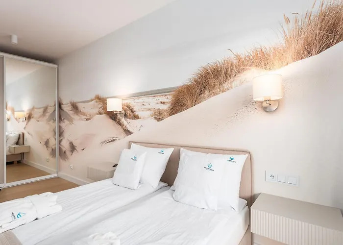 Polanki Aqua 3-pokojowy -premium - Baseny, Wellness I Blisko Morza Garaz Lägenhet