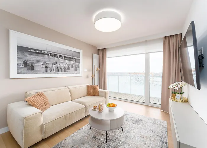 Polanki Aqua 3-pokojowy -premium - Baseny, Wellness I Blisko Morza Garaż Apartament Kołobrzeg